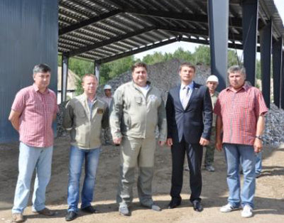 У Приамур'ї відкрився міні-завод ЗАТ «Асфальт»