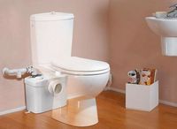 У певних ситуаціях може знадобитися   фекальний насос з подрібнювачем для туалету
