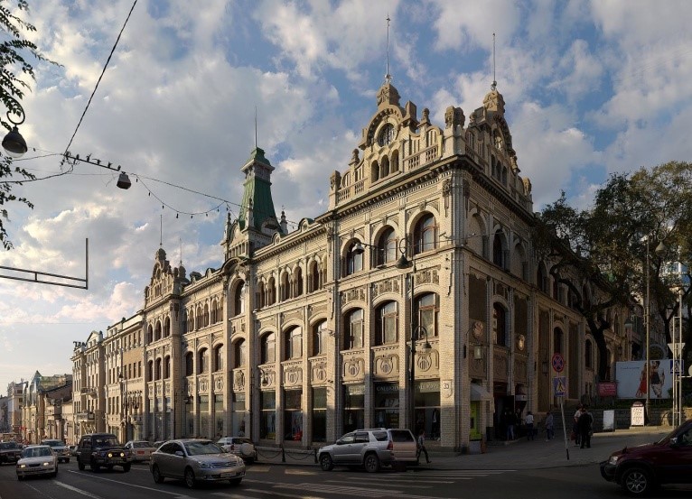 Торговий дім «Владивостоцький ГУМ» - це комплекс будівель