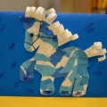 Зодіакальна кінь 2014   Пропоную вашій увазі майстер-клас з виготовлення листівки з символом 2014 року - синьою конячки